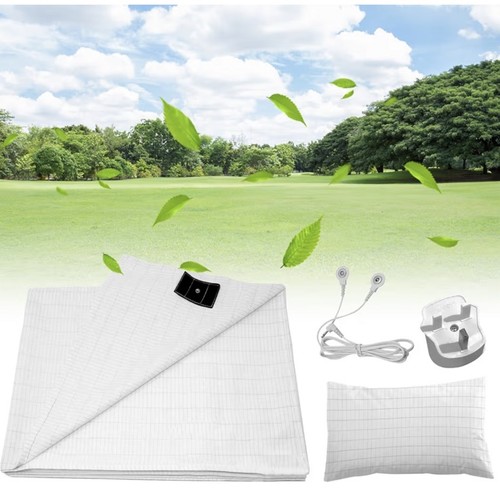 Earthing grounding bed sheet - grounding,