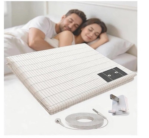 Grounding bed sheet silver - grounding,